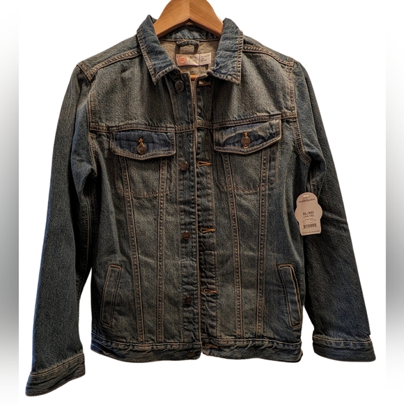 ⭐ Wonder Nation Kids Denim Jacket. New With Tags - Picture 1 of 6